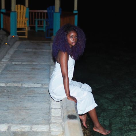 Justine Skye Purple Hair, Justine Skye Hair, Justine Skye Style, Justine Skye, Purple Unicorn, Black Love Couples, The Purple, Protective Styles, Black Love