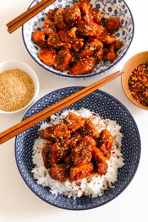 Moribyan Recipes, Gochujang Chicken Recipe, Gochujang Recipe Chicken, Gochujang Recipe, Gochujang Chicken, Asian Street Food, Food Website, Index Page, Chicken Dishes Recipes