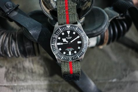 Six of the Coolest Military Issued or Field-Inspired Mechanical Watches - Monochrome Watches Hamilton Khaki Pilot, Tudor Pelagos, Monochrome Watches, Stay Alive, The Fab Four, Military Forces, Military Watches, Brown Leather Strap, Military Inspired