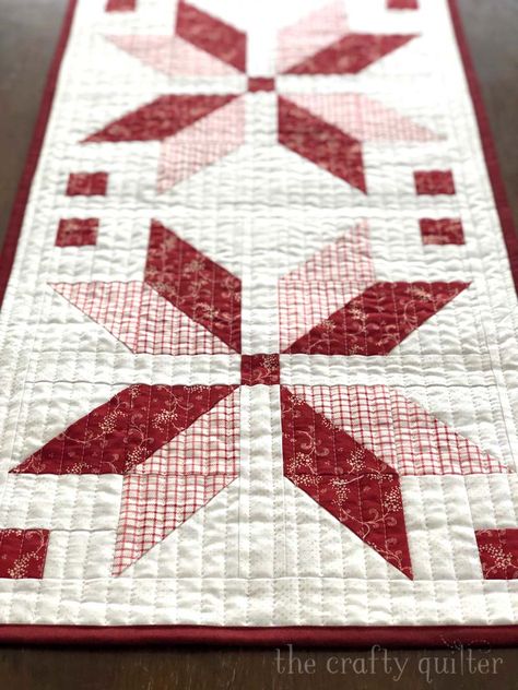 The Crafty Quilter - Quilting tips and inspiration Noel Quilt Pattern, The Crafty Quilter, Modern Christmas Table Runner, Quilt Table Runner Patterns Free, Christmas Table Toppers Free Pattern, Table Toppers Quilted Patterns Free, Christmas Quilt Blocks Free Pattern, Quilted Table Runners Patterns Free, Free Table Runner Quilt Patterns