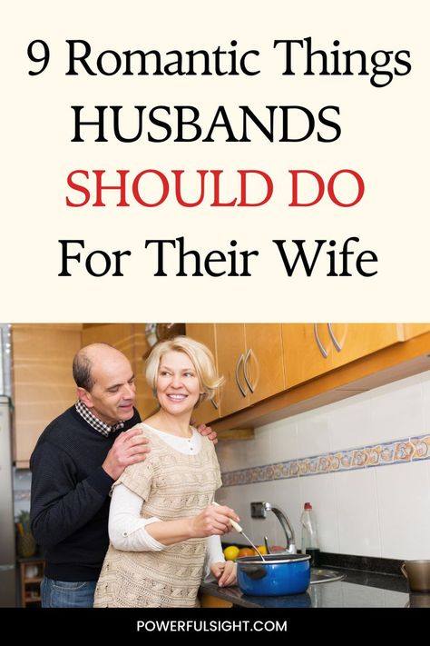 9 Things Husbands Should Do For Wife Things Husbands Should Do For Wife, Nice Things For Husband, Things To Do For Her, Husband And Wife Love, Woman Happy, Love Wife, Romantic Things To Do, Story People, Healthy Relationship Tips