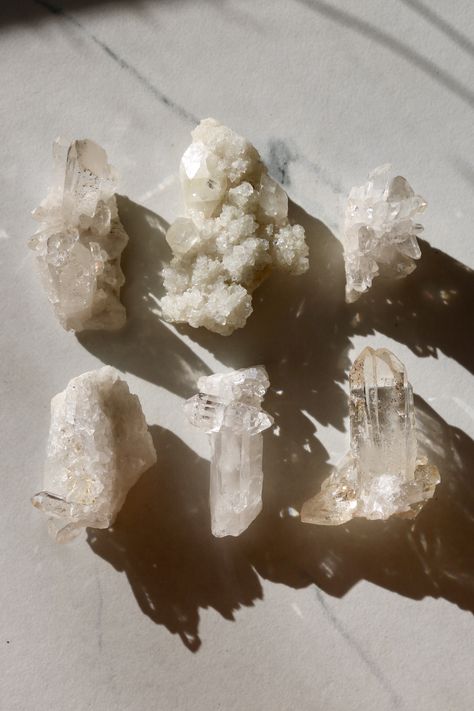 1/2lb 6 piece wholesale lot of premium clear quartz crystal clusters and points. Raw Clear Quartz, Crystal Clusters, Feb 13, Crystal Decor, Quartz Crystals, Car Charms, Clear Quartz Crystal, Raw Crystal, Christian Art