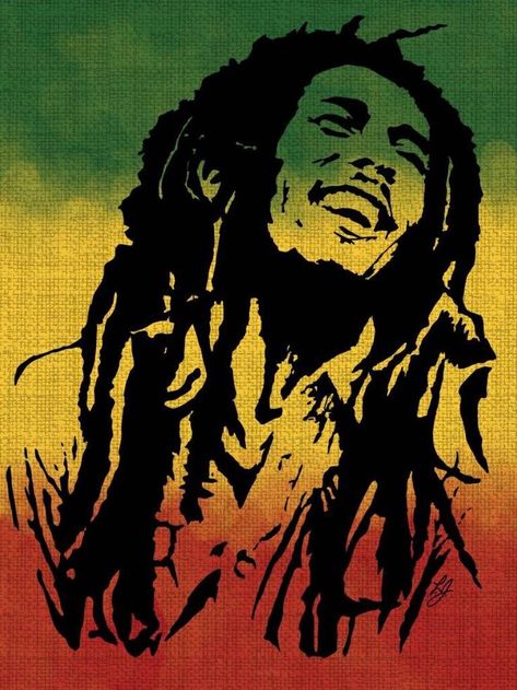 Bob Marley Poster, Bob Marley Painting, Bob Marley One Love, Reggae Art, Bob Marley Pictures, Africa Art Design, Reggae Bob Marley, Bob Marley Art, Hippie Wallpaper