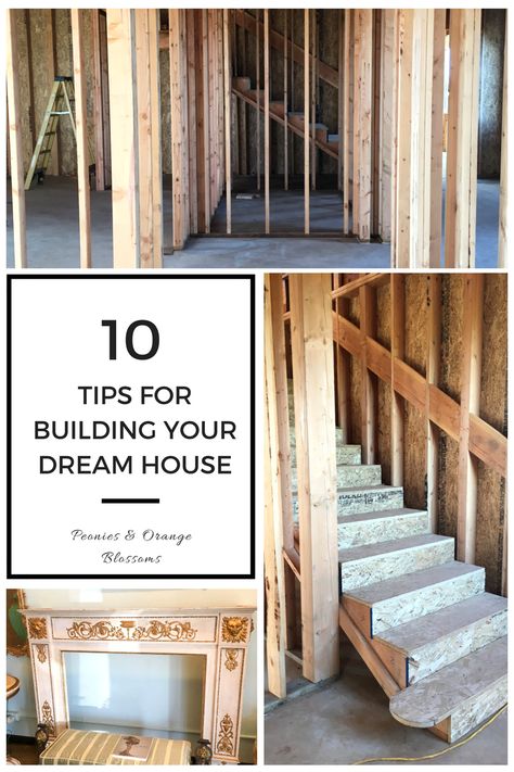 10 Tips For Building Your Dream House Building A House Checklist, Home Building Ideas, Manufactured Home Decorating, Ranch Houses, House Checklist, Home Building Tips, Cabin House Plans, Build Your Own House, Home Building