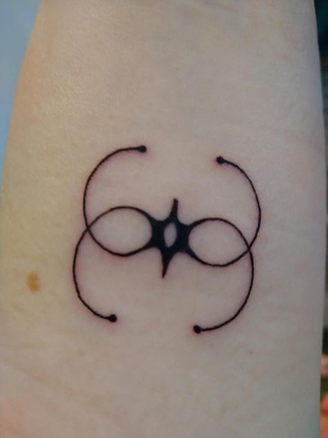 Dark Souls Humanity, Dune Tattoo, Bene Gesserit, Symbol Tattoos, Book Tattoo, First Tattoo, Dark Souls, Infinity Tattoo, Paw Print Tattoo