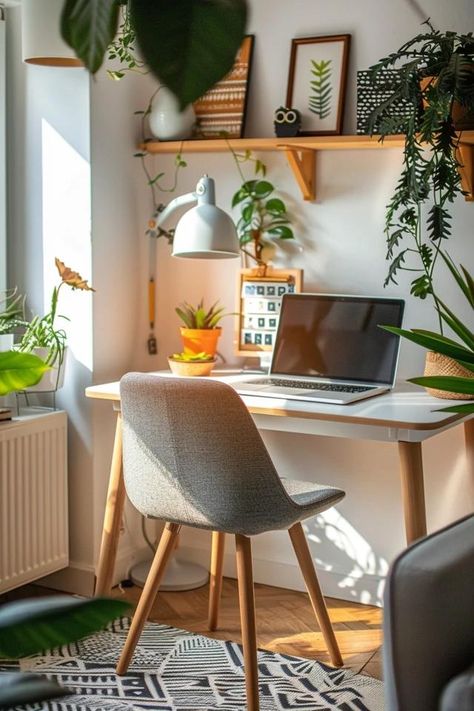 Scandinavian Home Office Design Essentials Home Office Scandinavian Style, Office Scandinavian Style, Scandi Home Office, Home Office Scandinavian, Nordic Furniture Design, Office Scandinavian, Scandinavian Home Office, Scandinavian Workspace, Laundry Room Flooring