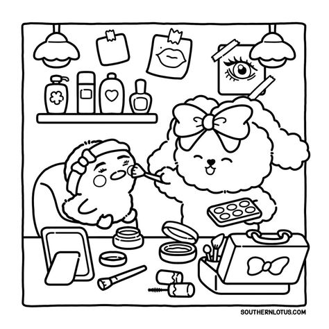 Bobbie Goods Winter Coloring Pages, Cute Drawing Pages, Cosy Colouring Pages, Hygge Coloring Page, Fuzzy Hygge Coloring Book Pages, Fuzzy Hygge Coloring Pages, Fuzzy Hygge Coloring Book, Ipad Coloring Pages, Coco Wyo Coloring Pages