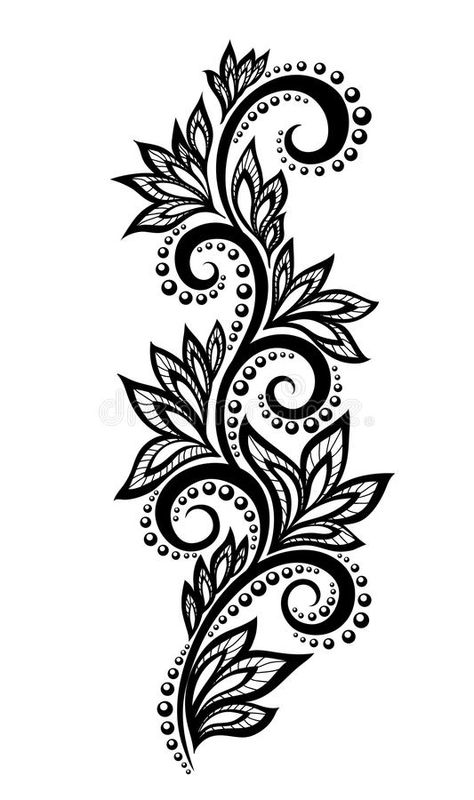 Lace Tattoo Design, Idee Cricut, Muster Tattoos, Lace Tattoo, Pola Sulam, 자수 디자인, Henna Tattoo Designs, Henna Art, Hand Embroidery Designs