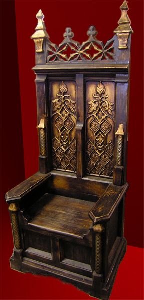 Kings Throne, King Throne Chair, King On Throne, King Chair, Medieval Furniture, Church Furniture, Upscale Furniture, Gothic Furniture, Hanuman Pics