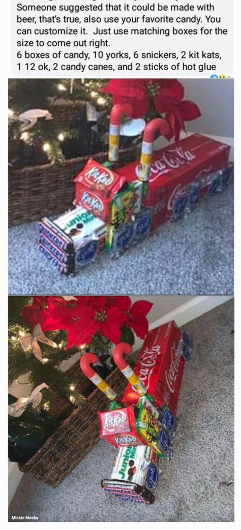 Semi Truck Made Out Of Candy And Pop, Truck Made Out Of Candy, Christmas Candy Trucks, Candy Truck Diy, Candy Christmas Truck, Christmas Candy Truck, Candy Truck Ideas, Semi Truck Made Out Of Candy, Christmas Candy Semi Truck