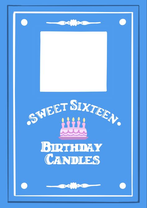 16 Wishes Themed Birthday Party, 16 Wishes Candles Template, Sixteen Wishes Candles, 16 Bday Gift Ideas, 16 Wishes Candles, Sixteen Wishes, Sweet Sixteen Candles, 16 Wishes, 16th Birthday Wishes