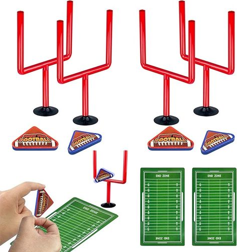 Amazon.com: XIPEGPA 10 PCS Mini Flick Football Games Mini Table Top Sports Games with Foam Footballs Goal Post and Cards Finger Toys Office Indoor Football Sports Party Favors Birthday Gifts Office Desk Toys : Toys & Games Gifts For Football Players, Football Goal Post, Office Desk Toys, Finger Games, Sports Party Favors, Nice Boys, Indoor Football, Table Football, Party Favors Birthday