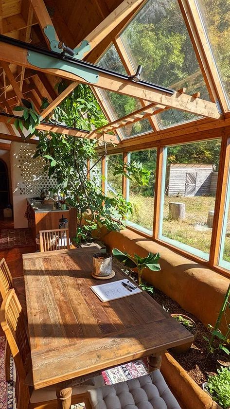 Dive in the world of sustainability with Earthship MIMA. #Sustainability #Ecofriendly #Earthship #OffGrid #Housing #Home #Architecture Kerb Appeal, Plants, Living Off Grid, Amazing Furniture, Power Washing, Earthship, Off Grid, Curb Appeal, Sustainability