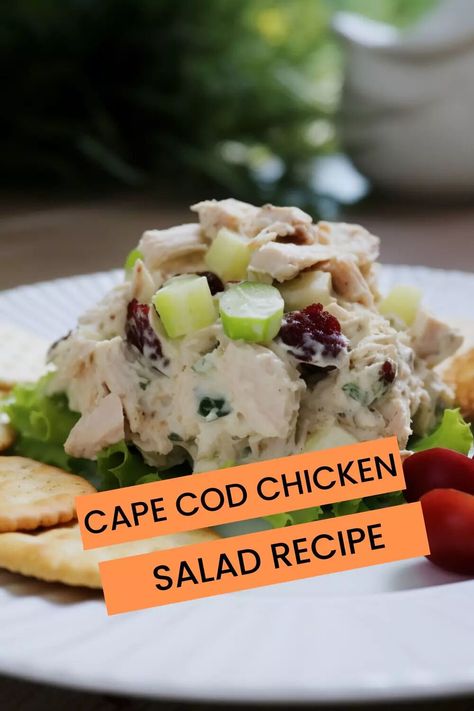 Cape Cod Chicken Salad Recipe – Hungarian Chef Chicken Salad With Capers, Cape Cod Chicken Salad Recipes, Cape Cod Recipes, Cape Cod Chicken Salad, Delicious Chicken Salad, Chicken Salad Recipe, Vegan Mayonnaise, Side Dishes Recipes, Salad Ideas