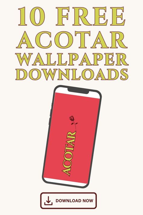 10 Free ACOTAR Wallpaper For Cell Phone and Desktop Acotar Wallpaper Aesthetic, Acotar Phone Wallpaper, Wallpaper For Cell Phone, Acotar Wallpaper, Rory Gilmore Books, How To Read More, Celebrity Books, Reading Tips, Journal Quotes