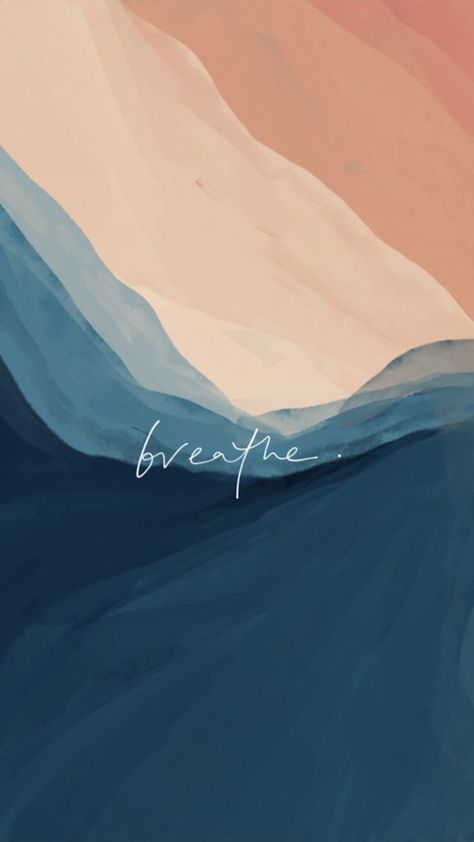 ✻ Breathe Wallpaper ✻ Quotes, Writing, Abstract Painting, White