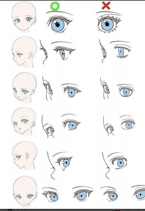 How To Draw Anime Eyes, How To Draw Anime, Drawing Face Expressions, 얼굴 드로잉, Eye Drawing Tutorials, Draw Anime, Disney Fantasy, Art Tools Drawing, 캐릭터 드로잉