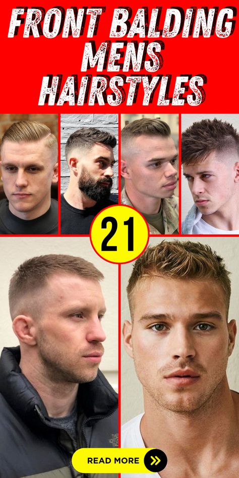 Refresh your look with front balding mens hairstyles. Whether you prefer bangs men style or buzz cuts for thinning hair, we have it all.Dive into the trends with our collection of front balding mens hairstyles. From puff styles to curly haircuts, we cater to men of all ages.Stay stylish with front balding mens hairstyles. Choose from our wide range of styles, from buzz cuts for thinning hair to wavy or curly looks. Men Haircuts Receding Hairline, Men Hairstyles For Thinning Hair, Receding Hairline Mens Haircut, Men’s Haircut With Receding Hairline, Mens Short Hairstyles Receding Hairline, Haircuts For Men Receding Hairline, Hair Styles For Men With Receding Hairline, Men’s Hairstyle For Thinning Hair, Mens Hairstyles Receding Hairline Thinning Hair Men Haircuts