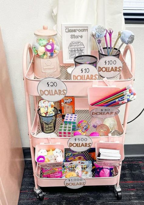 Classroom Management Ideas, Teaching Classroom Decor, Classroom Store, Bathroom Pink, Elementary Classroom Themes, Classroom Organization Elementary, Teachers Room, Classroom Goals, Lash Makeup