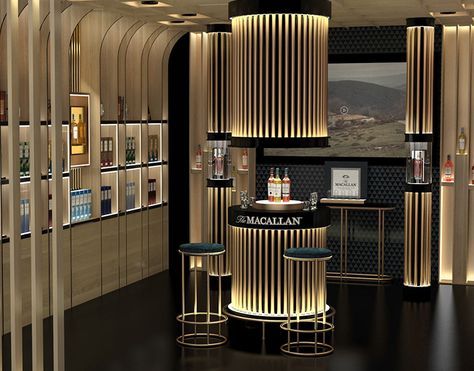 Luxury Display Design, Art Retail Store, Room Cool Ideas, Luxury Display, Apartment Bar, Jewelry Store Interior, Retail Space Design, Desain Pantry, Jewelry Store Design