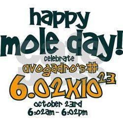 Mole Day, Science Humor, Mole, School Stuff, Chemistry, Color Combinations, Science, Novelty Sign, T Shirts For Women