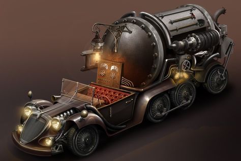 #steampunk fire truck  #steampunkart #steampunkstyle #steampunkdenver #denversteampunk #coloradosteampunk #masonarts Blimp Drawing, Steampunk Truck, Semi Ideas, Steampunk Circus, Truck Drawing, Steampunk Costumes, Steampunk Vehicle, Steampunk City, Steampunk Couture