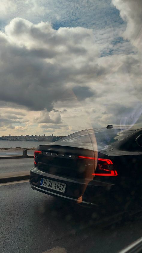 Volvo S90 Wallpaper, Volvo Aesthetic, Genuinely Happy, 5 Year Plan, Volvo S90, View Landscape, Volvo Cars, Graphic Poster, Land Scape