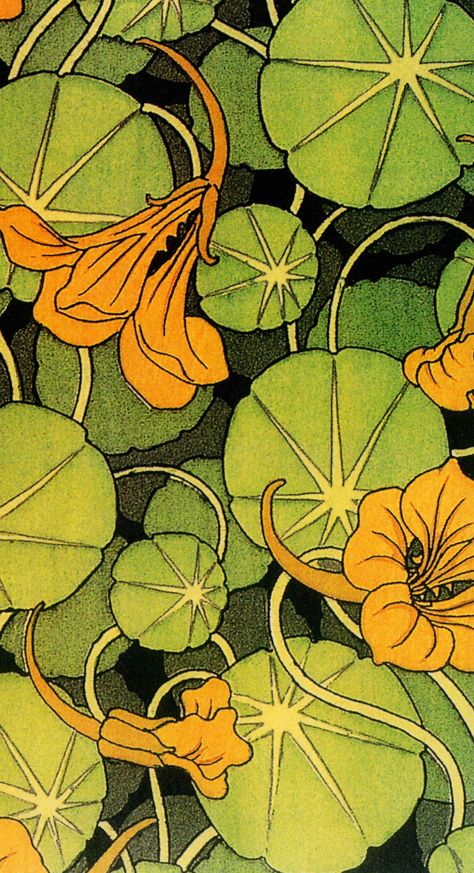 Nouveau Flowers, Minimalist Art Nouveau, Art Nouveau Colors, Art Nouveau Botanical, Art Nouveau Wallpaper Iphone, Art Neavue, 70s Art Nouveau, Mushroom Folk Art, Art Nouveau Mural