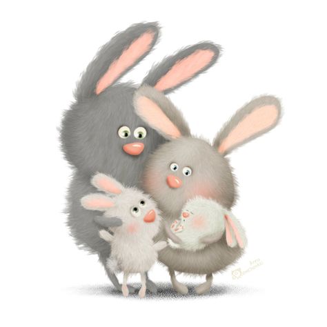 Wild Bunny, Cute Animal Clipart, Family Art, Fashion Design Sketches, Animal Clipart, Design Sketch, Pet Clothes, Picture Book, Animal Art