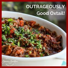 OUTRAGEOUSLY Good OXTAIL (AIP/Paleo) - Replace red wine with extra broth and some ACV Ox Tail, Paleo Plan, Oxtail Recipes, Paleo Beef, Aip Paleo, Australian Food, Aip Recipes, How To Eat Paleo, Feeding A Crowd