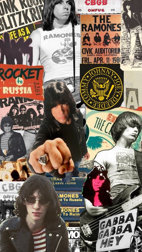 #ramones Punk Collage, Skateboard Wallpaper, Hey Ho Lets Go, Soundtrack To My Life, Punk Music, Rock Posters, Rock Legends, Ramones