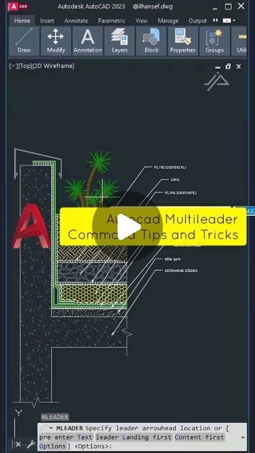 AutoCad Tutorials  YQARCH on Instagram Architect Sketchbook, Autocad Tutorial, Architecture Construction, Autocad, Tips And Tricks, Youtube Channel, Sketch Book, Architecture