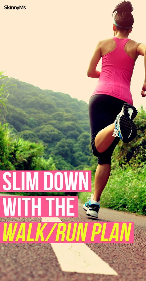 Run Plan, Running Intervals, Slim Down Fast, Interval Running, Fat Burning Workout, The Walk, Burn Belly Fat, How To Slim Down, Burn Calories