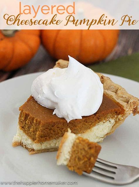 Layered Cheesecake Pumpkin Pie Cheesecake Pumpkin Pie, Layered Cheesecake, Layer Cheesecake, Cheesecake Pumpkin, No Bake Pumpkin Cheesecake, Pumpkin Pie Cheesecake, Cream Cheese Pie, Pumpkin Cheesecake Recipes, Best Pumpkin Pie