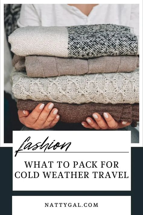 With record crowds swarming popular tourist destinations, traveling off-season can be a brilliant idea that saves money and lets you avoid crowds. But what to pack for cold weather travel? Today I'm sharing a few favorite packing items for cold-weather travel that keep my suitcase light but keep me warm! #packinglist #coldweathertravel #offseasontravel #packingessentials #packlight Outfits For Super Cold Weather, How To Layer For Cold Weather, Weekend Trip Packing List, Weekend Trip Packing, Winter Travel Packing, Cold Weather Travel, Sightseeing Outfit, Saving Money Frugal Living, Travel Points