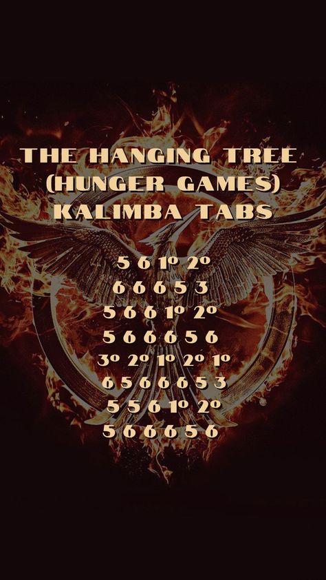 the hanging tree hunger games  kalimba number tabs Hanging Tree Hunger Games, Hunger Games Hanging Tree, Piano Sheet Music Beginners, The Hanging Tree, Recorder Songs, Piano Music Easy, Beginner Piano Music, Piano Notes Songs, Up The Movie