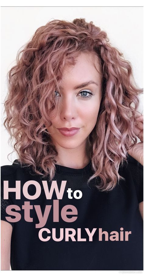 Devacurl Products, Kręcony Bob, Style Curly Hair, Trendy We Fryzurach, Curly Hair Photos, Curly Hair With Bangs, Curly Bob Hairstyles, Curly Hair Care, Hair Curly