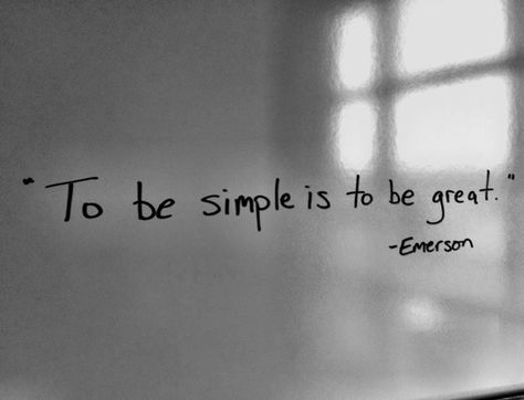 To be simple is to be great. Ralph Waldo Emerson Hebrews 4 16, Action Quotes, Wise Men Say, Funny Girly, Simple Quotes, Quote Inspiration, Be Simple, Ralph Waldo Emerson, Simple Things