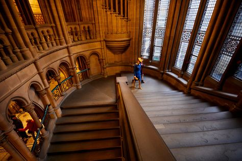 Inside Manchester town hall – in pictures Manchester Town Hall, Uk News, Town Hall, The Guardian, The Ordinary, Eden, Manchester, The City, Arch