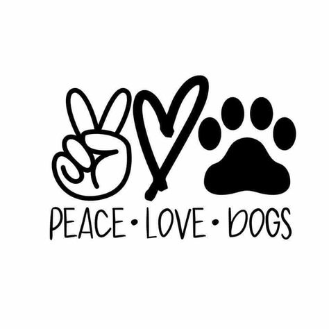 Peace Love Dogs, Dog Died, Projets Cricut, Car Freshies, Dog Crafts, Cricut Craft Room, Dog Signs, Cricut Projects Vinyl, Car Decals Vinyl