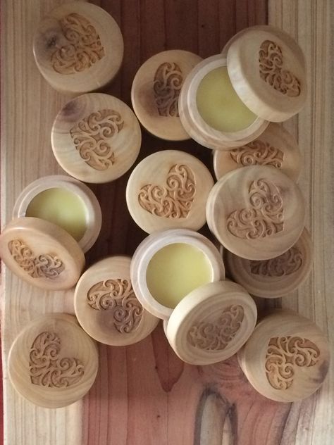 Kawakawa + Lavender lip balms Kawakawa Balm, Balm Packaging, Christmas Charity, Lip Balm Packaging, Handmade Lip Balm, Skincare Packaging, Diy Products, Waste Free, Lip Products