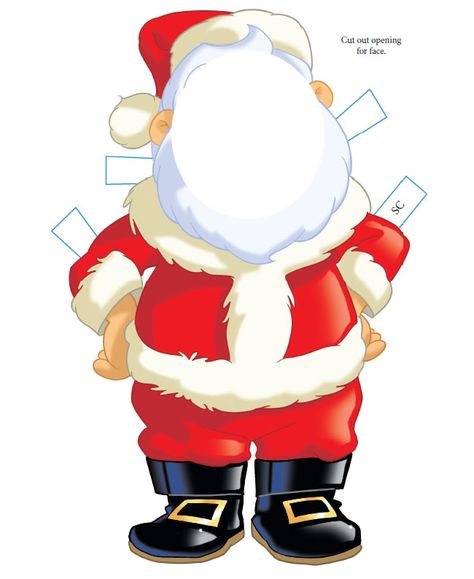 Santa Claus Christmas Paper Dolls Dover Publications SANTA's Suit Santa Cut Out, Christmas Paper Dolls, Santa Clos, Diy Santa Claus, Santa Claus Crafts, Doll Template, Santa Template, Christmas Cutouts, Diy Santa