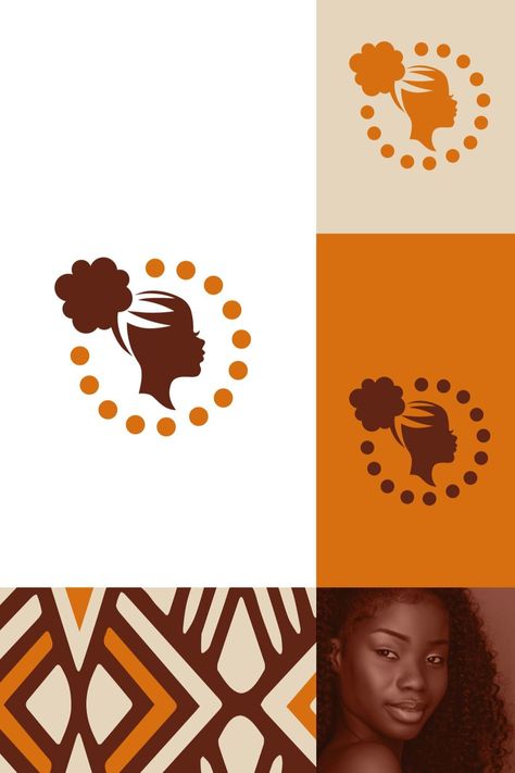 Hair Stylist Logo #logo #business #logodesing #design Afro Logo Design Inspiration, Afro Logo Design, Curly Hair Logo Design, Braids Logo Design Ideas, Afro Hair Logo, Braids Logo Design, Curly Hair Logo, Afro Logo, Afro Hair Salon