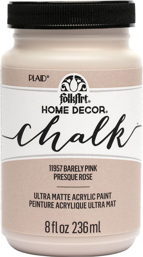 PRICES MAY VARY. VERSATILE SIZE - This unique chalk acrylic paint comes in a convenient 8 oz size and has a rich, highly pigmented formula - perfect for all your home décor projects! ULTRA-MATTE FINISH - When dry this versatile acrylic chalk paint has a beautiful ultra-matte finish, requires minimal surface prep, is easy to distress, and can be layered and sanded to give you a perfect aged look and feel USE ON MULTIPLE SURFACES - This unique home décor paint dries quickly on a variety of surface Turkish Tile, Feeling Used, White Acrylic Paint, Pink Sunset, Chalk Paint Furniture, Diy Home Decor Projects, Custom Quotes, Diy Arts And Crafts, Glass Decor