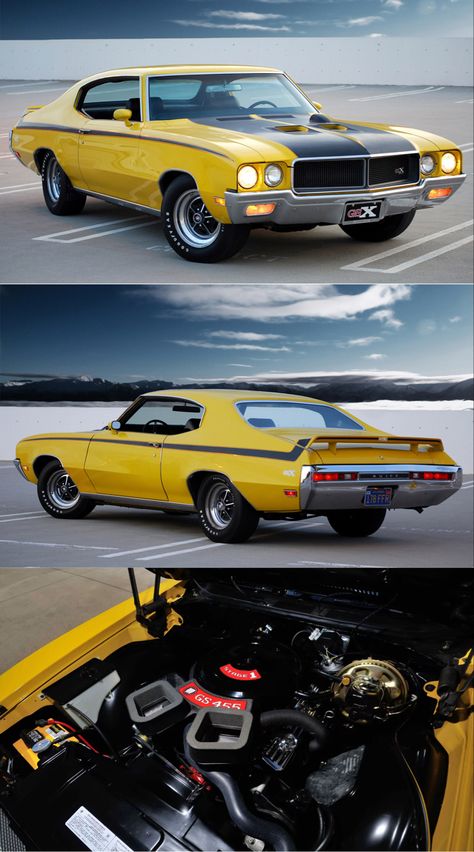 When it comes to the realm of American muscle cars, one model stands out as an extraordinary blend of power, style, and performance: Buick GSX 1970. Introduced as the ultimate incarnation of Buick’s Gran Sport line, the GSX left an indelible mark on automotive history. In this blog, we’ll take a deep dive into the iconic Buick GSX of 1970, exploring its captivating design, ferocious performance, and lasting legacy. #cars #uscarlovers Buick Gsx 1970, Warbirds Pinups, Buick Gsx, 60s Muscle Cars, Buick Gs, 70s Muscle Cars, Amc Javelin, Dream Car Garage, Classic Car Show