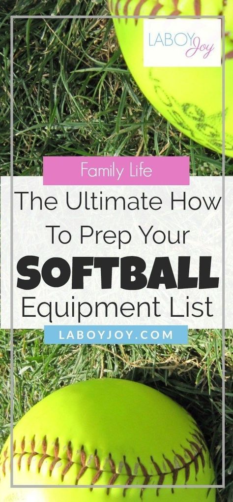 Time to Play Ball! It's time to dust off your softball gear, say goodbye to winter and Hello SPRING! When its finally time to officially kickoff softball season you want to be ready. Here is a list of how to prep your softball equipment list for the new s Softball Team Mom, Travel Softball, Softball Cheers, Softball Workouts, Softball Gear, Softball Tournaments, Car Packing, Softball Drills, Softball Bows