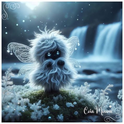 Winter fairies, guards of the frozen lake 🧚🧚‍♀️🧚‍♂️ #asthetic #naturemagic #magicinature #dewdrops #naturelovers  #followthejourney #lovejourney #infinitelove #midjourney #midjourneyart #aiartcommunity #adorable #fairytale #collab #fantasy #happy #coiamoura Winter Creatures, Winter Fairies, Fantasy Winter, Fairytale Creatures, Creature Fantasy, Cute Hippo, Doodle Art Journals, Winter Fairy, Fantasy Pictures