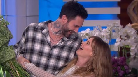 Behati Prinsloo seems to be standing by Adam Levine amid sexting accusations, but how does she really feel? Adam Levine Wife, Adam Levine Behati, Adam Levine Behati Prinsloo, New Orleans Saints Football, Voice Coach, Love Interest, Behati Prinsloo, Having An Affair, Adam Levine