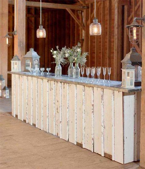 Portable Bar Wedding Furniture Rental, Vintage Wedding Centerpieces, Barn Parties, Party Barn, Wedding Furniture, Wedding Sparklers, Barn Decor, Barn Wedding Venue, A Barn