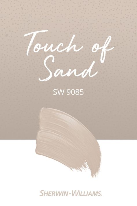 If a long stretch of beach is your dream vacation, try a light and airy hue like Touch of Sand SW 9085 to give walls in your home a comforting vibe. Tap the pin to buy this paint color online. #paintinspo #neutrals #beige #sherwinwilliams #vacation Sand Paint Color, Orange Paint Colors, Beige Paint Colors, Beige Paint, Paint Color Inspiration, House Color Palettes, Neutral Paint Colors, Sherwin Williams Paint Colors, Orange Paint